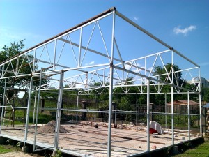 Металлические фермы металлоконструкции