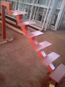 лестница металлическая