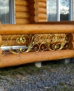 Ограждение кованое