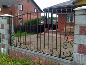 Кованый забор