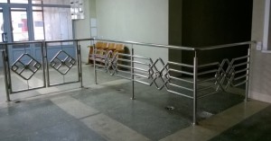 Ограждение из нержавейки